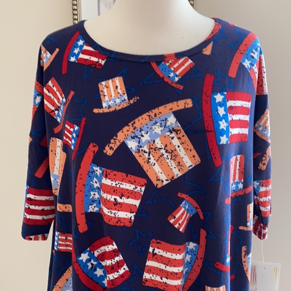 • Lularoe Irma Top • - Picture 2 of 6